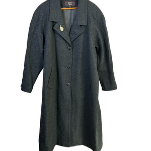 Stephanie Mathews Wool Black Coat size 16 By Measurement Pit - Pit 27 Like New